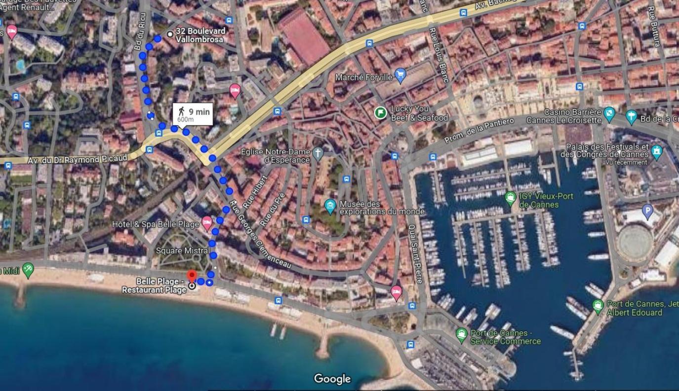 2 Pieces - Croisette Et Plages A 10 Mn A Pieds คานส์ ภายนอก รูปภาพ